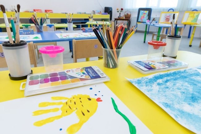 детский сад творчество краски развивашки