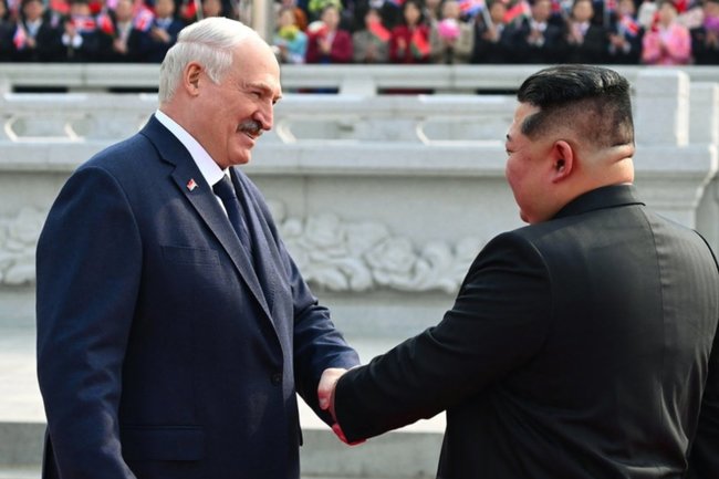 Александр Лукашенко и Ким Чен Ын