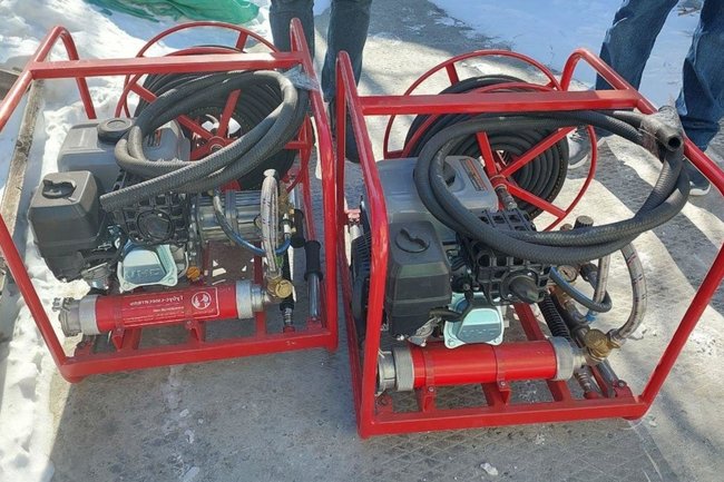 Новые противопожарные установки ЯНАО