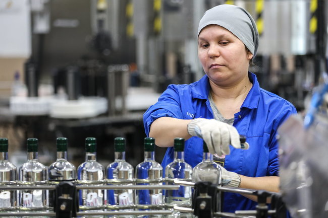 завод производство алкоголя производство водки водка