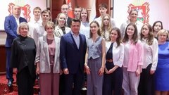 Андрей Воробьев поздравил мультистобалльников ЕГЭ в Подмосковье