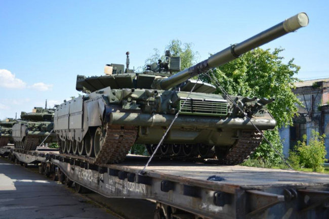 армия вооружение  танк Т-80БВМ