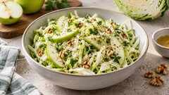 Капустный салат с яблоком: как сохранить хруст до обеда
