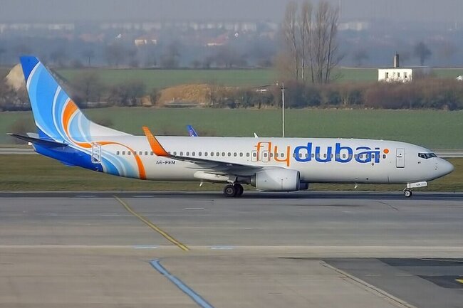 самолет FlyDubai