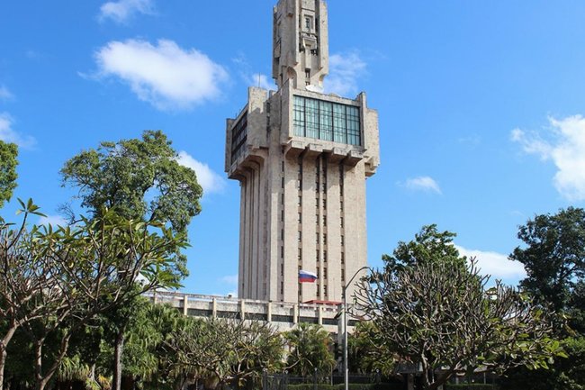 Здание посольства России на Кубе