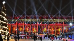 Светомузыка на льду: изюминка нового катка в «Лужниках»