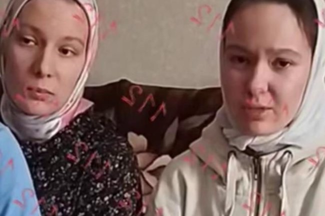 Сестры, пропавшие в Петербурге, сняли видео из секты