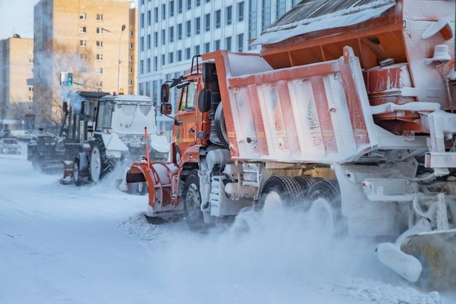 Уборка снега / техника