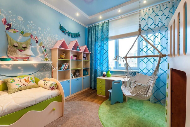 красиво оформить детскую комнату