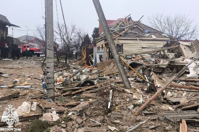 Взрыв газа в Белгородской области уничтожил жилой дом