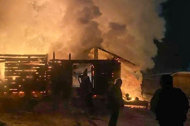 Шокирующий снимок с места трагического пожара в Якутии