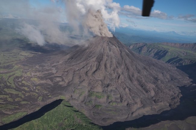 Вулкан на Камчатке