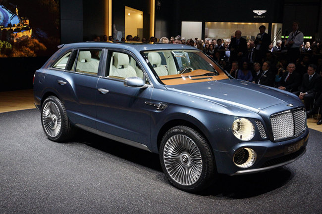Кроссовер от Bentley не будет похож на EXP 9F