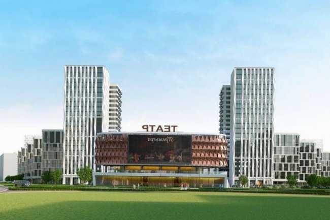 Проект театра в Новосаратовке