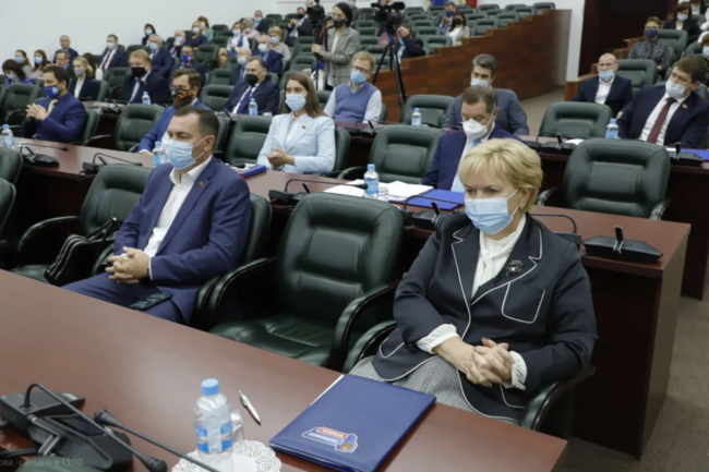 Заседание Парламента Кузбасса