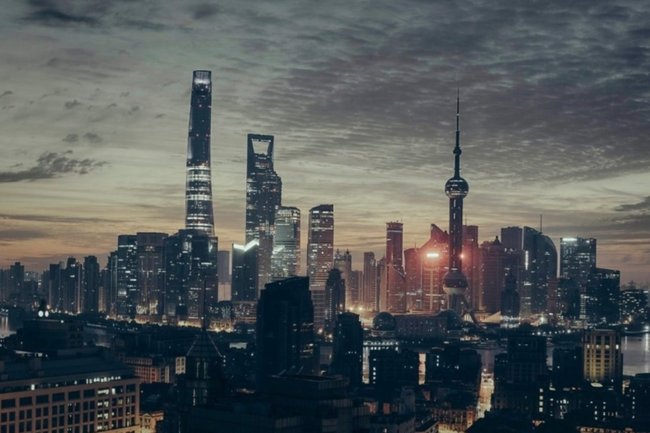 Китай / город