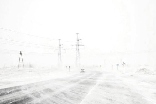 дорога метель