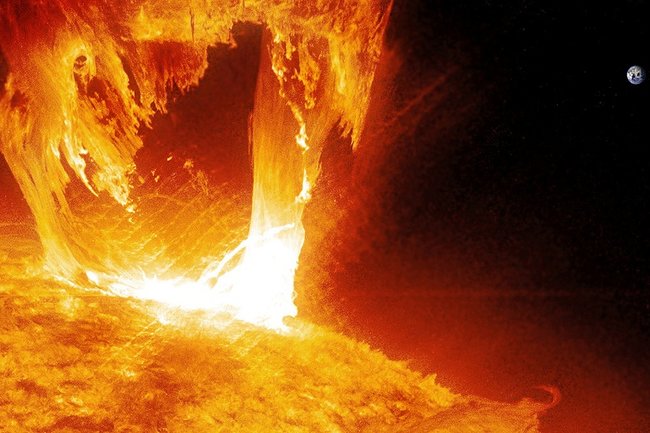 Вспышка на Солнце