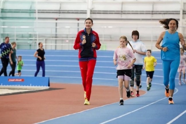 Мастер-класс по легкой атлетике с олимпийскими чемпионками в спортивном комплексе «На Инженерной».