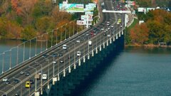 Российские войска нанесли удар по железнодорожному мосту через Днепр
