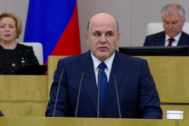 Михаил Мишустин / Госдума