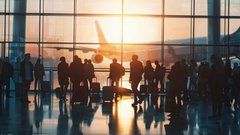 В семи российских аэропортах введены ограничения на прием и отправку самолетов