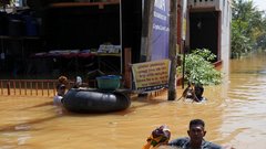 Число жертв наводнений в Юго-Восточной Азии превысило 1000