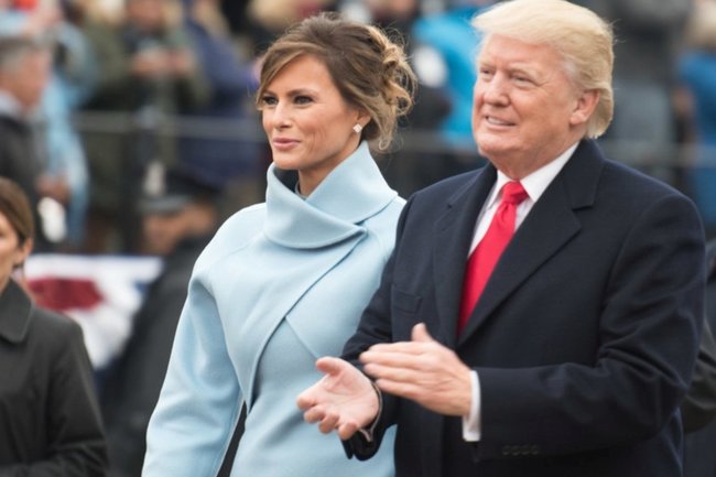Дональд и Мелания Трамп