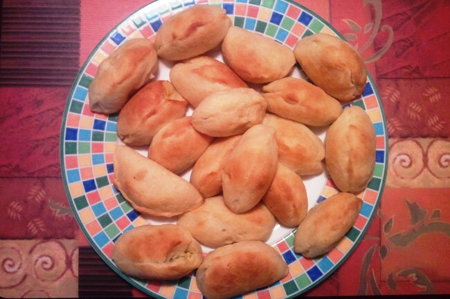 Пирожки с картошкой на кефире.