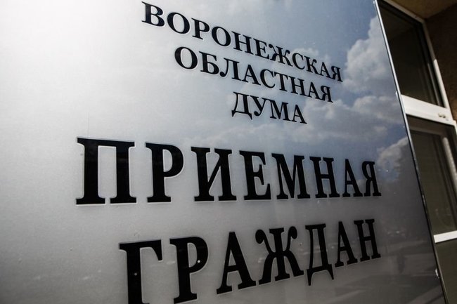 Более 3 тысяч обращений: в Воронежской облдуме подвели итоги работы с гражданами за полгода
