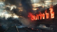 В Башкирии подростки подожгли вагон на железной дороге