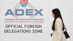 Азербайджан представил боевых роботов на выставке ADEX 2026