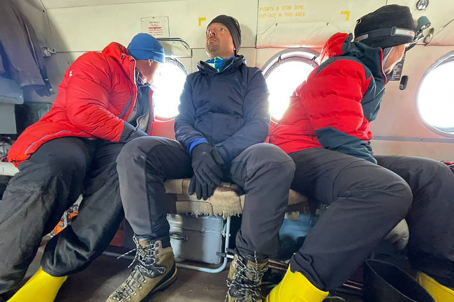 Трех выживших альпинистов эвакуировали с фвулкана Ключевской