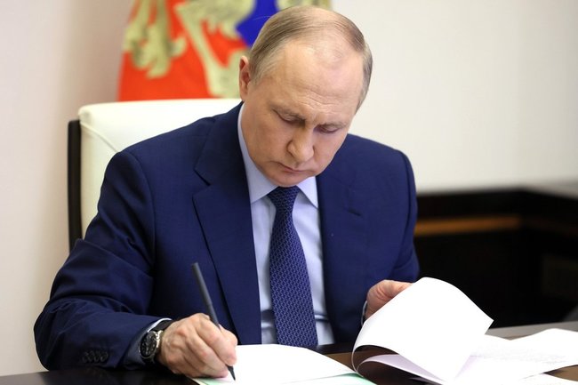 Постановление о пенсиях, подписанное Путиным