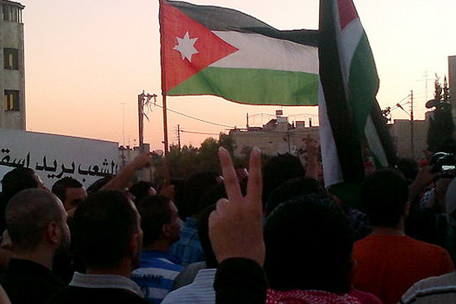 Иордания протест