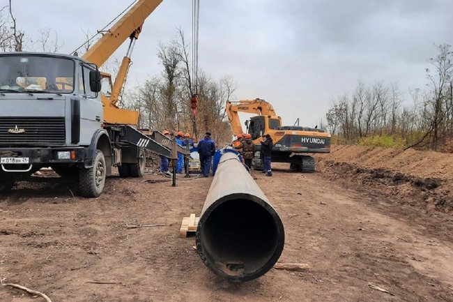На Ставрополье реконструируют магистральный водопровод