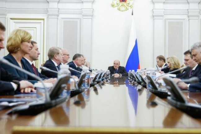 Премьер-министр РФ Михаил Мишустин проводит оперативное совещание с вице-премьерами - РИА Новости, 1920, 04.05.2026