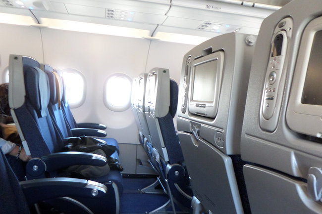 В салоне A320