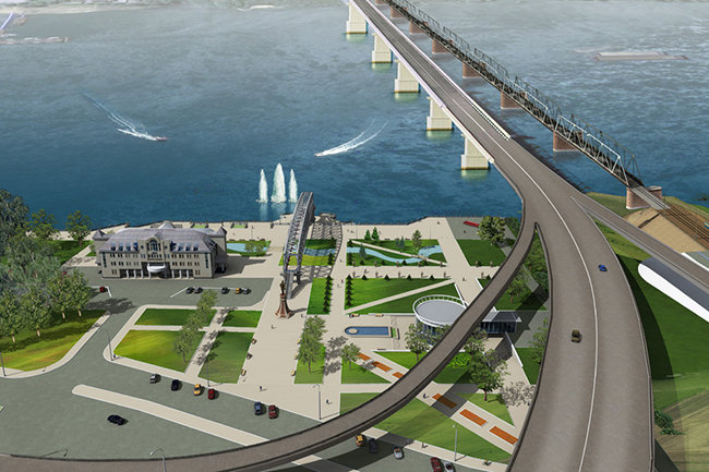 В Сургутском районе восстановление моста через реку Обь откладывается на год