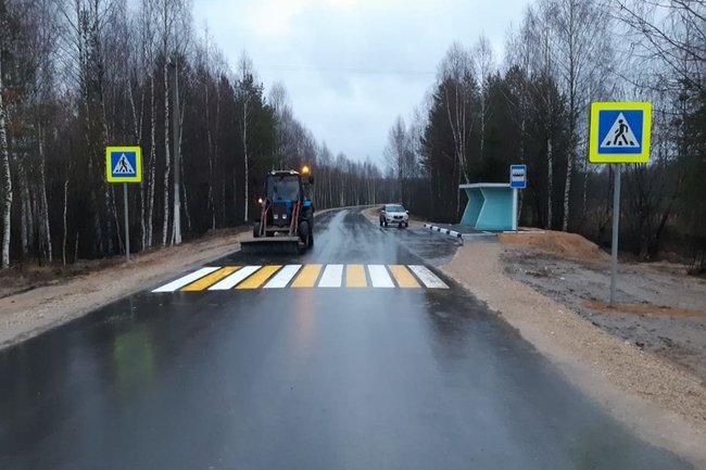В Нижегородской области благодаря нацпроекту привели в порядок дороги, по которым возят детей в школу