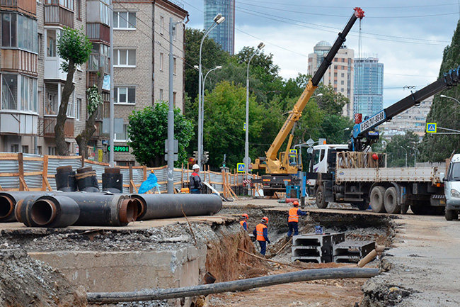 В Калуге заменили 15 километров водопроводных сетей