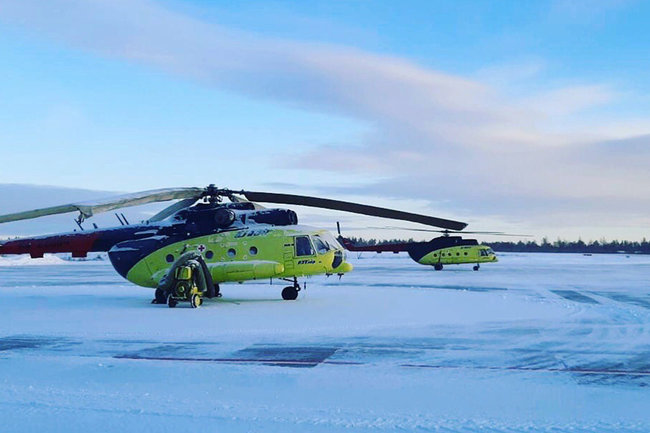 Вертолет санавиации доставил в Чебоксары 100-го пациента