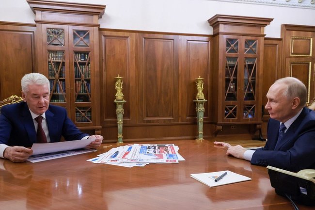 Владимир Путин / Сергей Собянин