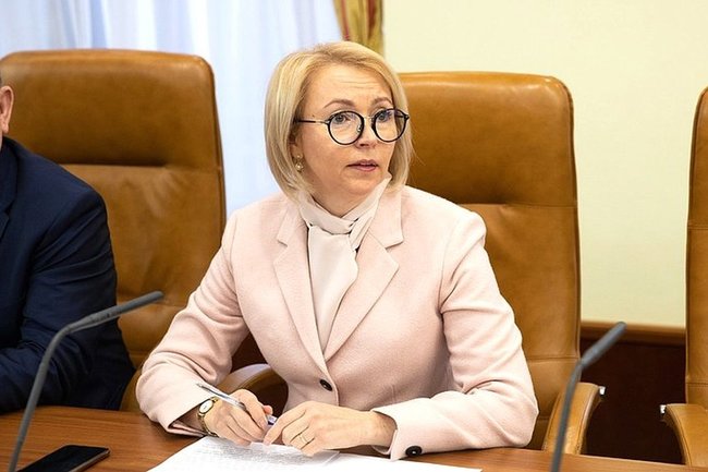 Ирина Гехт в бытность сенатором