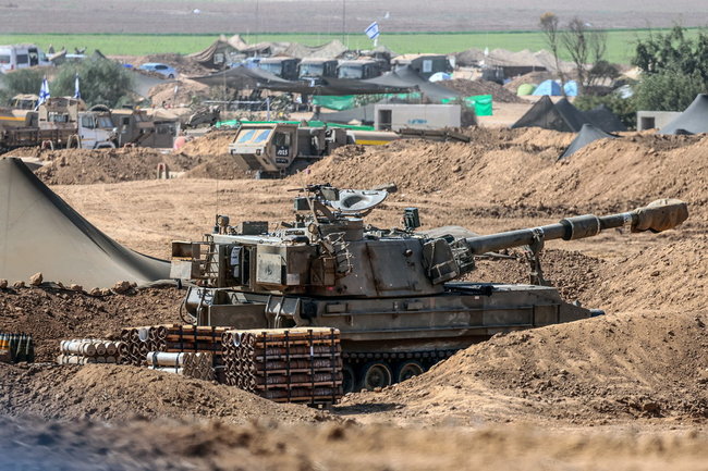 Армия Израиль танк танки Сектор Газа 
