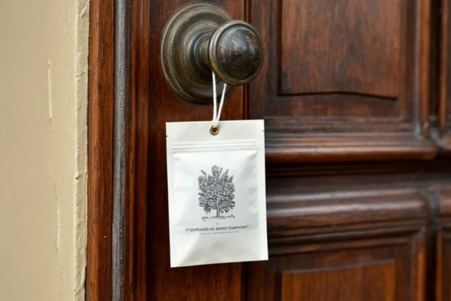 Вешаю пакетик с чаем на ручку двери: подруга вначале смеялась над моим лайфхаком, а теперь тоже так делает