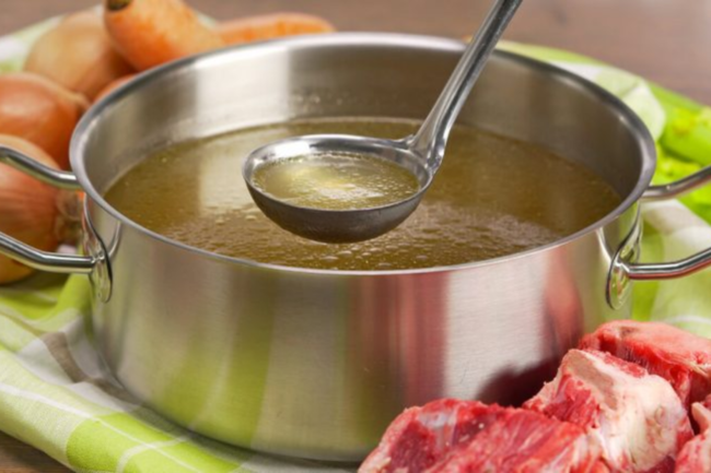 Прозрачный бульон