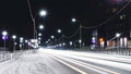 На оживленной трассе в Сургутском районе устанавливают дополнительное освещение