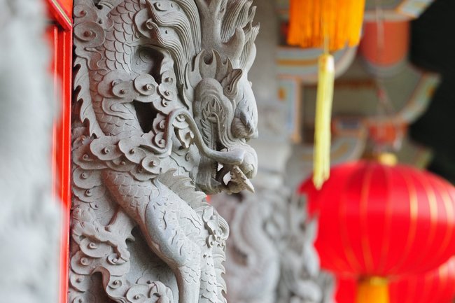 китай, туризм, дракон