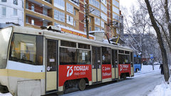 В Челябинске завершили ремонт трамвайного переезда рядом с вокзалом